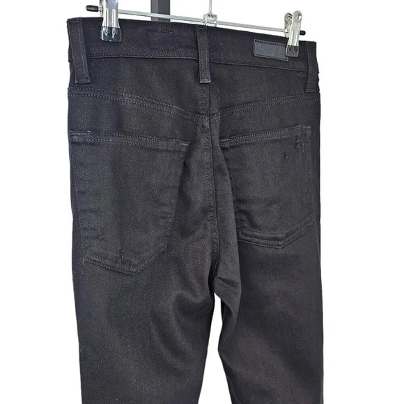 Adriano Goldschmied AG Alexxis Slim Jeans  High Rise Vintage Slim Size 26 Black - Picture 7 of 12